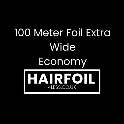 Hair Foil 100 Meters Extra Wide Economy 15 Micron