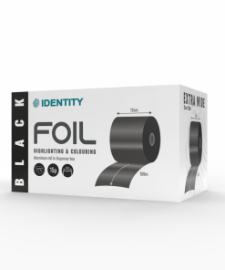 Identity Extra Wide Foil 120mm x 100m – Matte Black